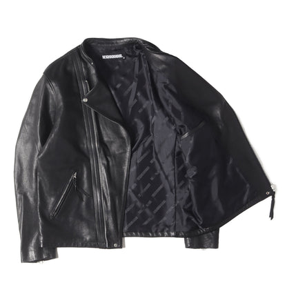 21AW カウレザー ダブル ライダースジャケット(FLATBUSH / CL-JKT)