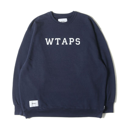 22SS ブランドロゴ クルーネック スウェット(ACADEMY SWEATER)