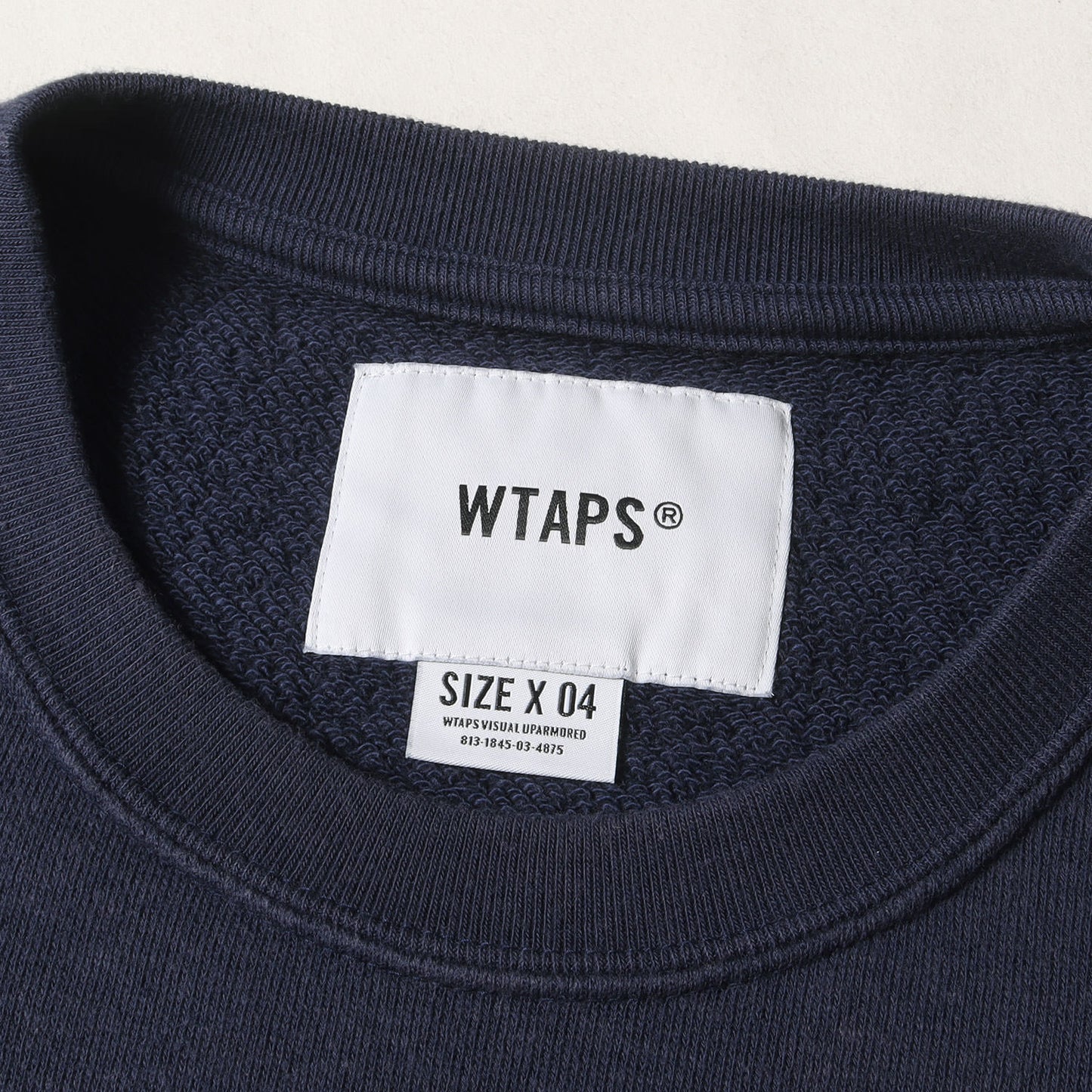 22SS ブランドロゴ クルーネック スウェット(ACADEMY SWEATER)