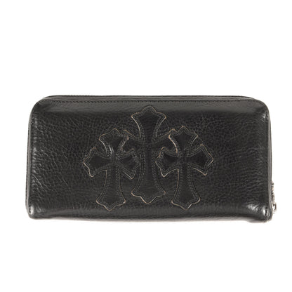 3セメタリー クロスパッチ ラウンドファスナー ロングウォレット / 長財布(REC F ZIP)