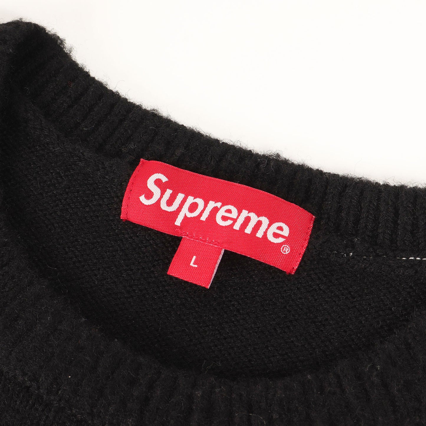 21AW ブランドロゴ ブラッシュド ニットセーター(Pilled Sweater)