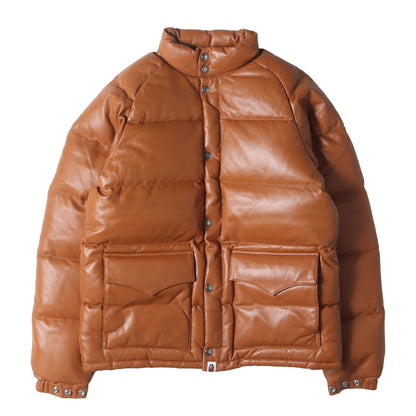 シープスキンレザー ダウン ジャケット(LEATHER CLASSIC DOWN JACKET)