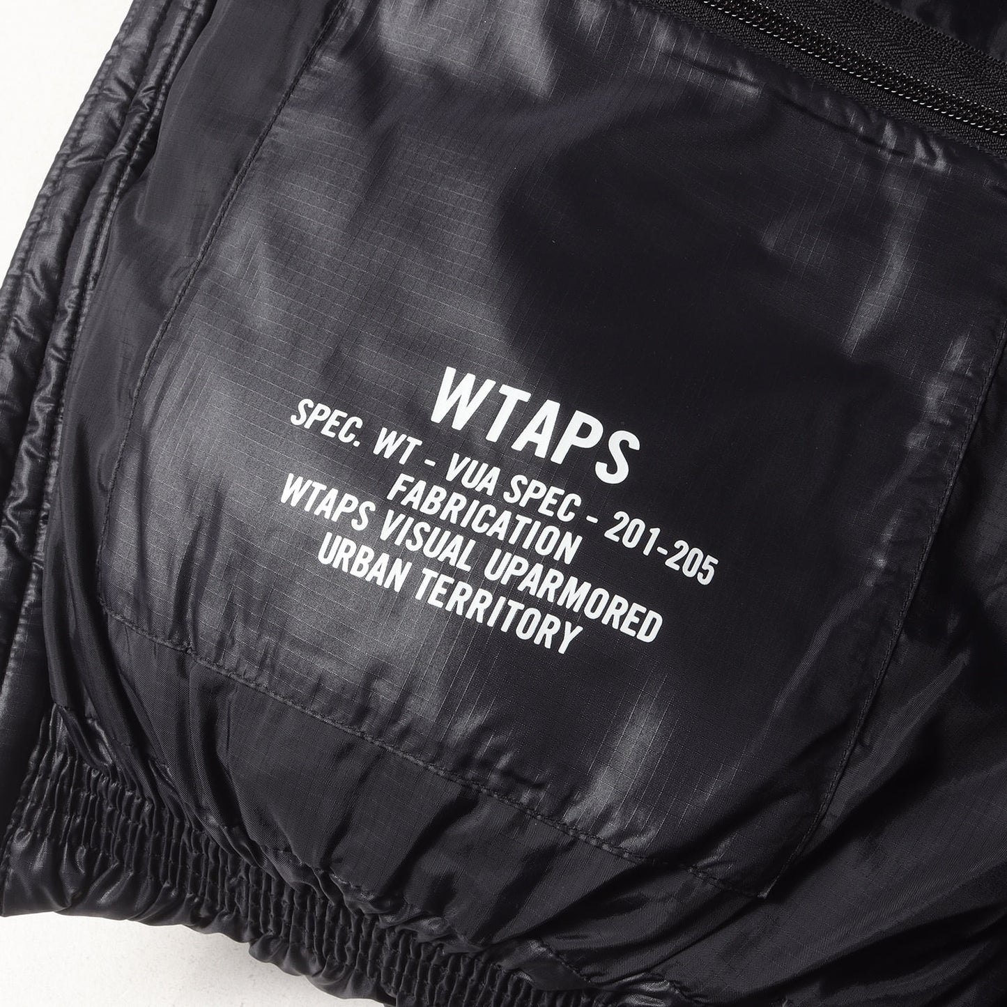 22AW ロゴ刺繍 リップストップ 中綿ジャケット(BIVOUAC / JACKET / NYLON. RIPSTOP. FORTLESS)