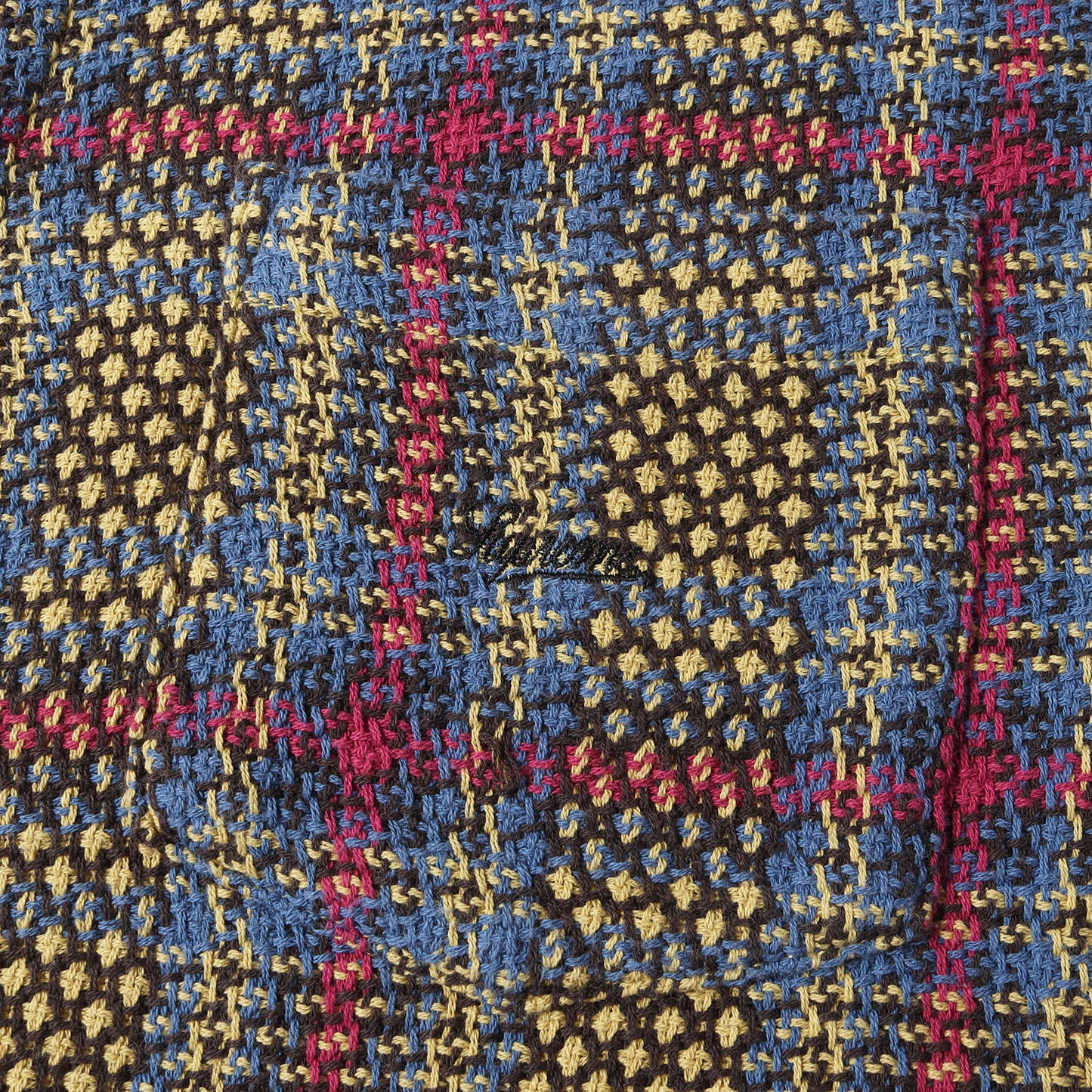 23SS バスケット ウィーブ チェックシャツ(Basket Weave Plaid Shirt)