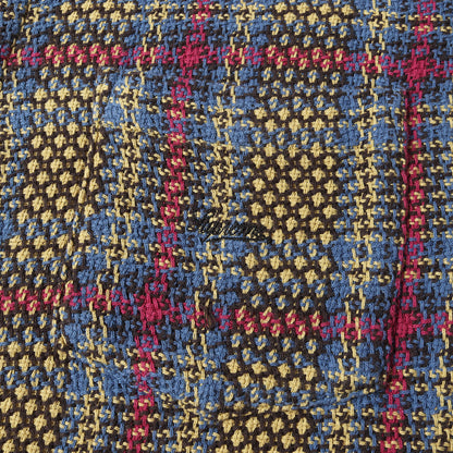 23SS バスケット ウィーブ チェックシャツ(Basket Weave Plaid Shirt)