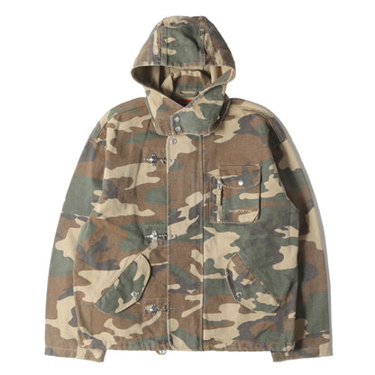 23SS フード付き キャンバス クリップジャケット(Canvas Clip Jacket)