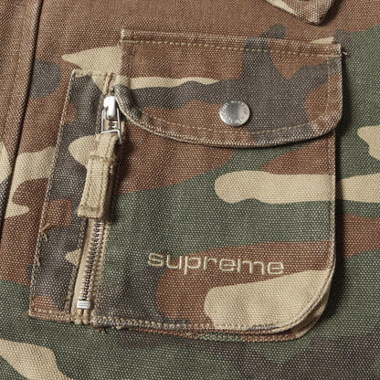 23SS フード付き キャンバス クリップジャケット(Canvas Clip Jacket)