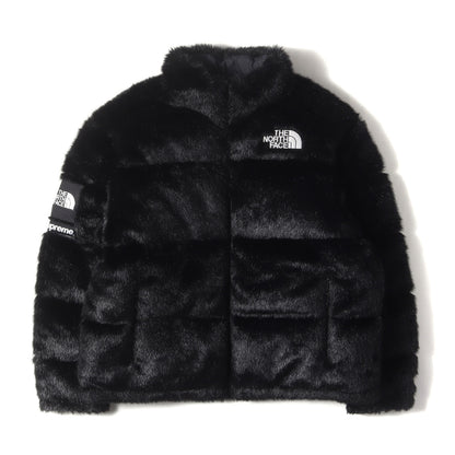 20AW ×THE NORTH FACE フェイクファー ヌプシ ダウンジャケット(Faux Fur Nuptse Jacket)