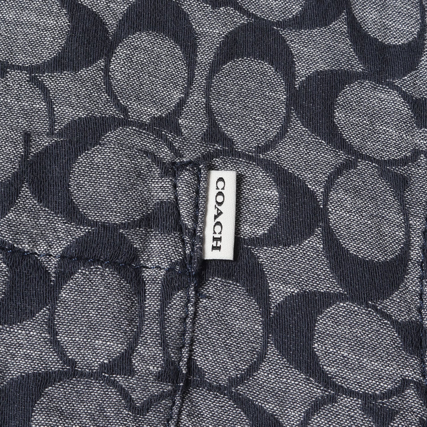 モノグラム ガーゼ オープンカラー 半袖シャツ