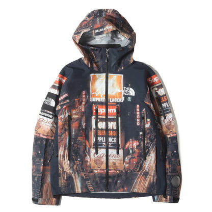 22AW ×THE NORTH FACE タイムズスクエア柄 テープドシーム シェル ジャケット(Taped Seam Shell Jacket)