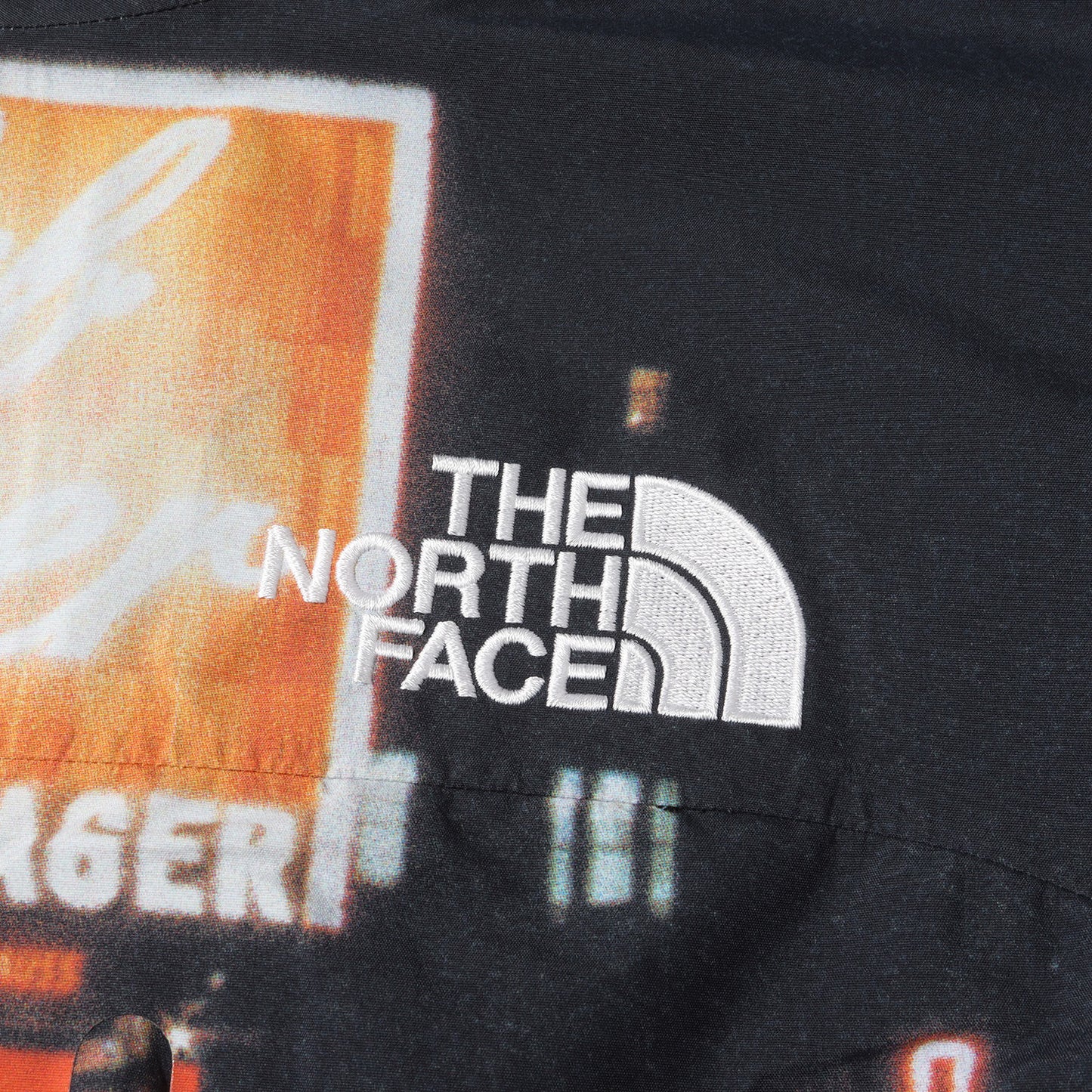22AW ×THE NORTH FACE タイムズスクエア柄 テープドシーム シェル ジャケット(Taped Seam Shell Jacket)