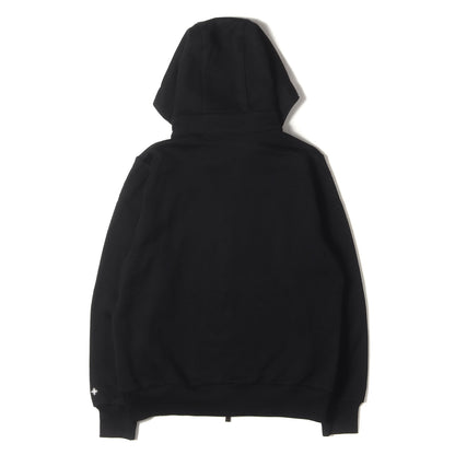 24SS ブランドロゴ ジップ スウェットパーカー(FELDA)