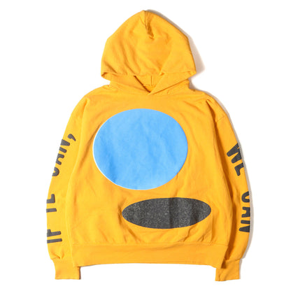 ×Kanye West Trust God Sunday Service 発泡プリント オーバーサイズ スウェットパーカー