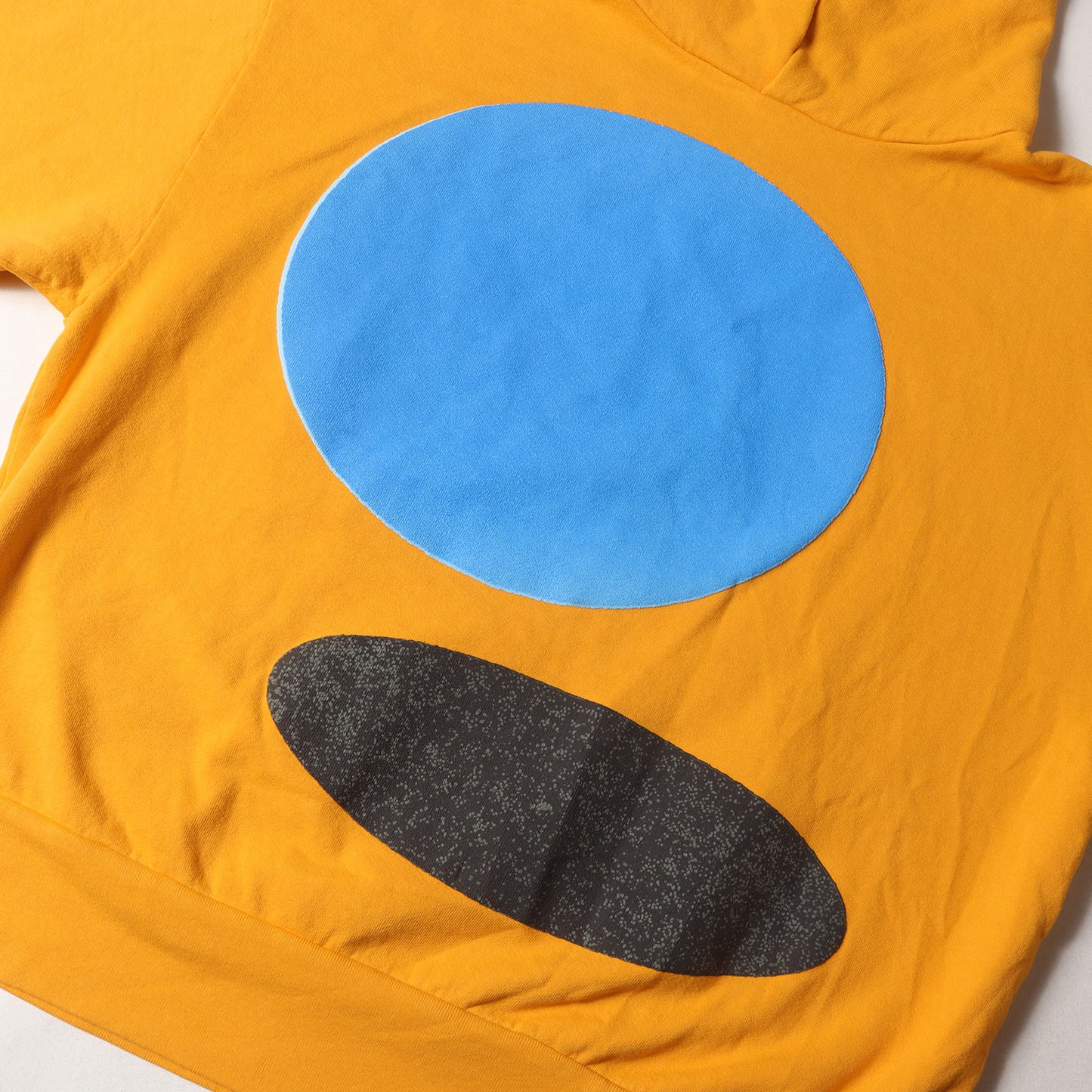 ×Kanye West Trust God Sunday Service 発泡プリント オーバーサイズ スウェットパーカー