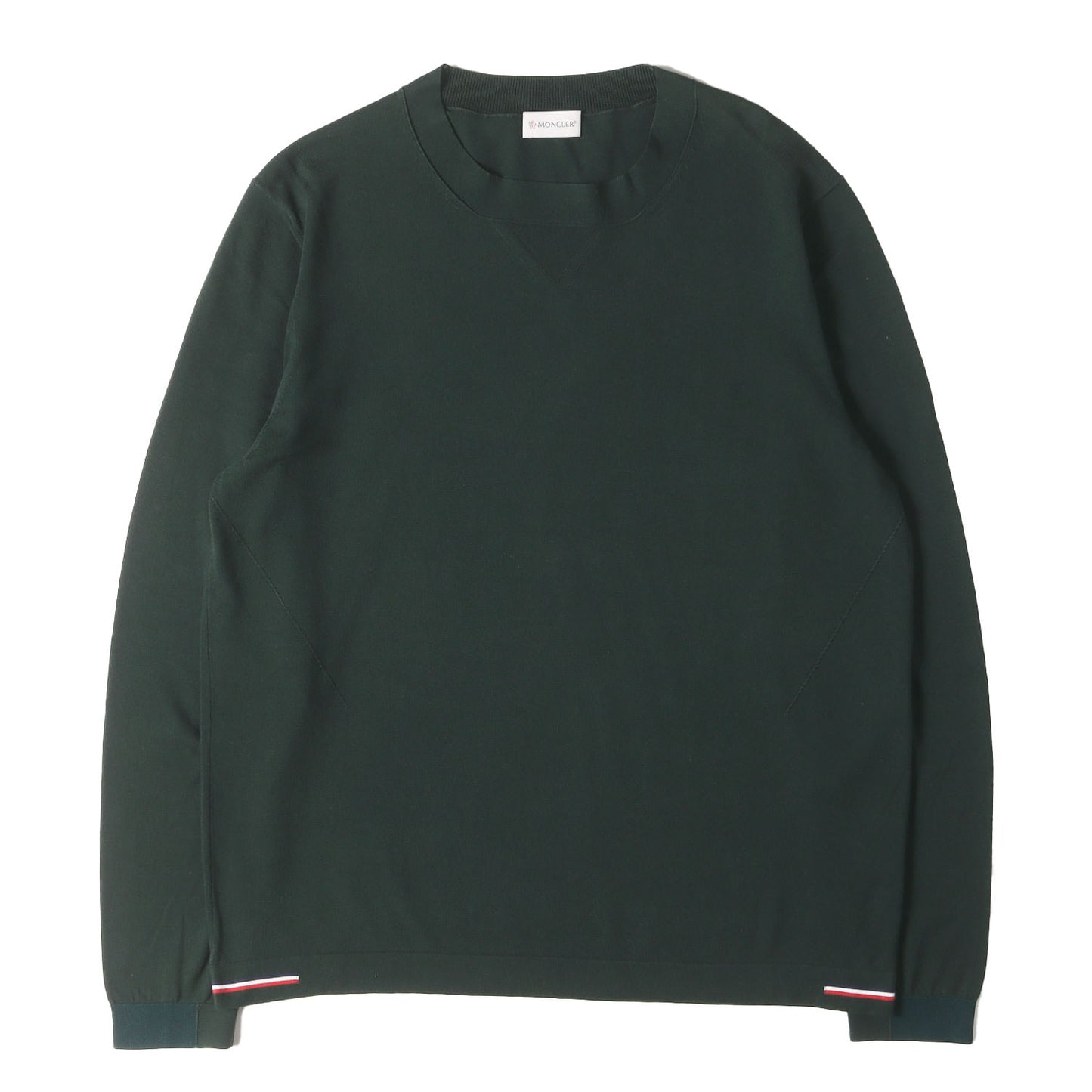 クルーネック コットンニット(GIROCOLLO TRICOT)
