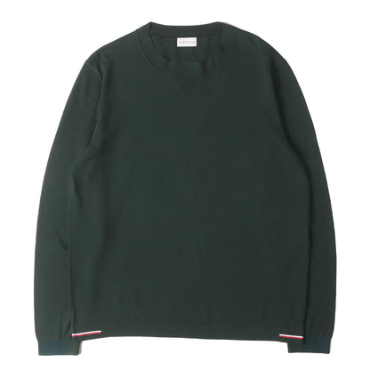 クルーネック コットンニット(GIROCOLLO TRICOT)
