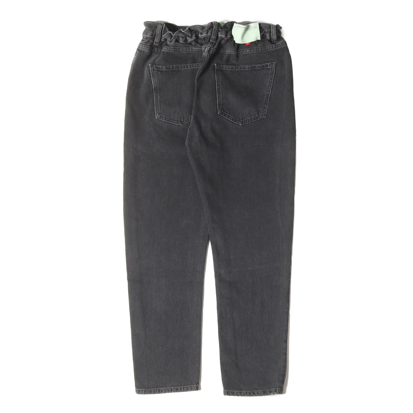 ヴィンテージ加工 テーパード イージー デニムパンツ