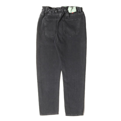 ヴィンテージ加工 テーパード イージー デニムパンツ