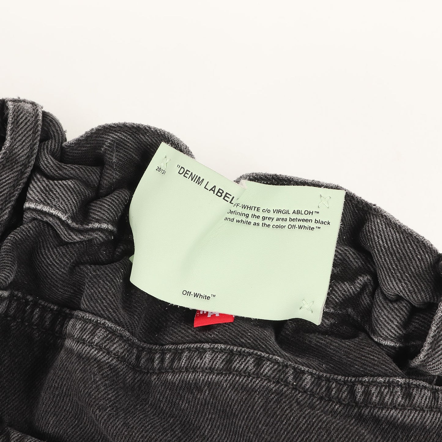 ヴィンテージ加工 テーパード イージー デニムパンツ