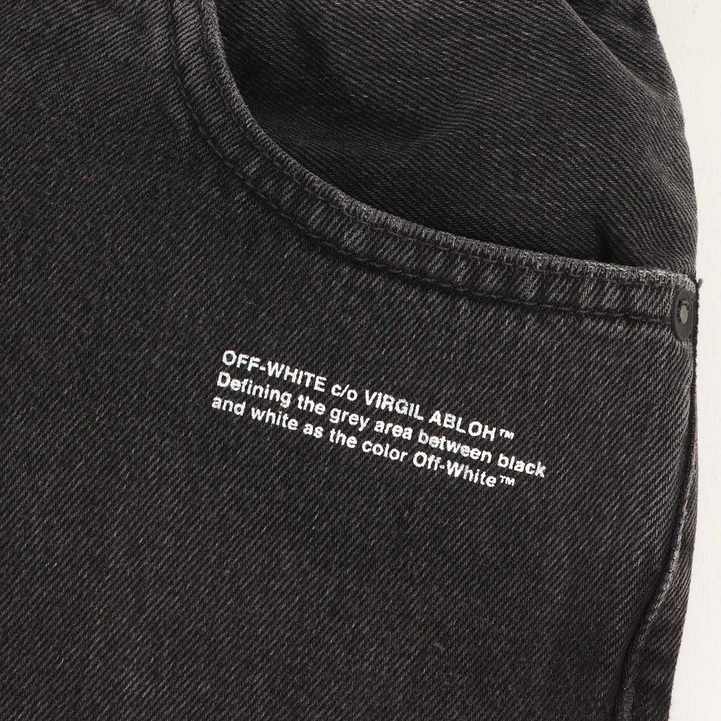 ヴィンテージ加工 テーパード イージー デニムパンツ