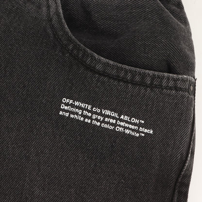 ヴィンテージ加工 テーパード イージー デニムパンツ