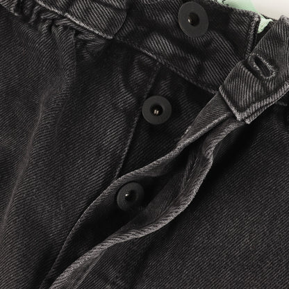 ヴィンテージ加工 テーパード イージー デニムパンツ