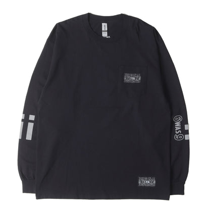 22SS グラフィックロゴ ロングスリーブ ポケット Tシャツ(LONG SLEEVE TEE 3A)