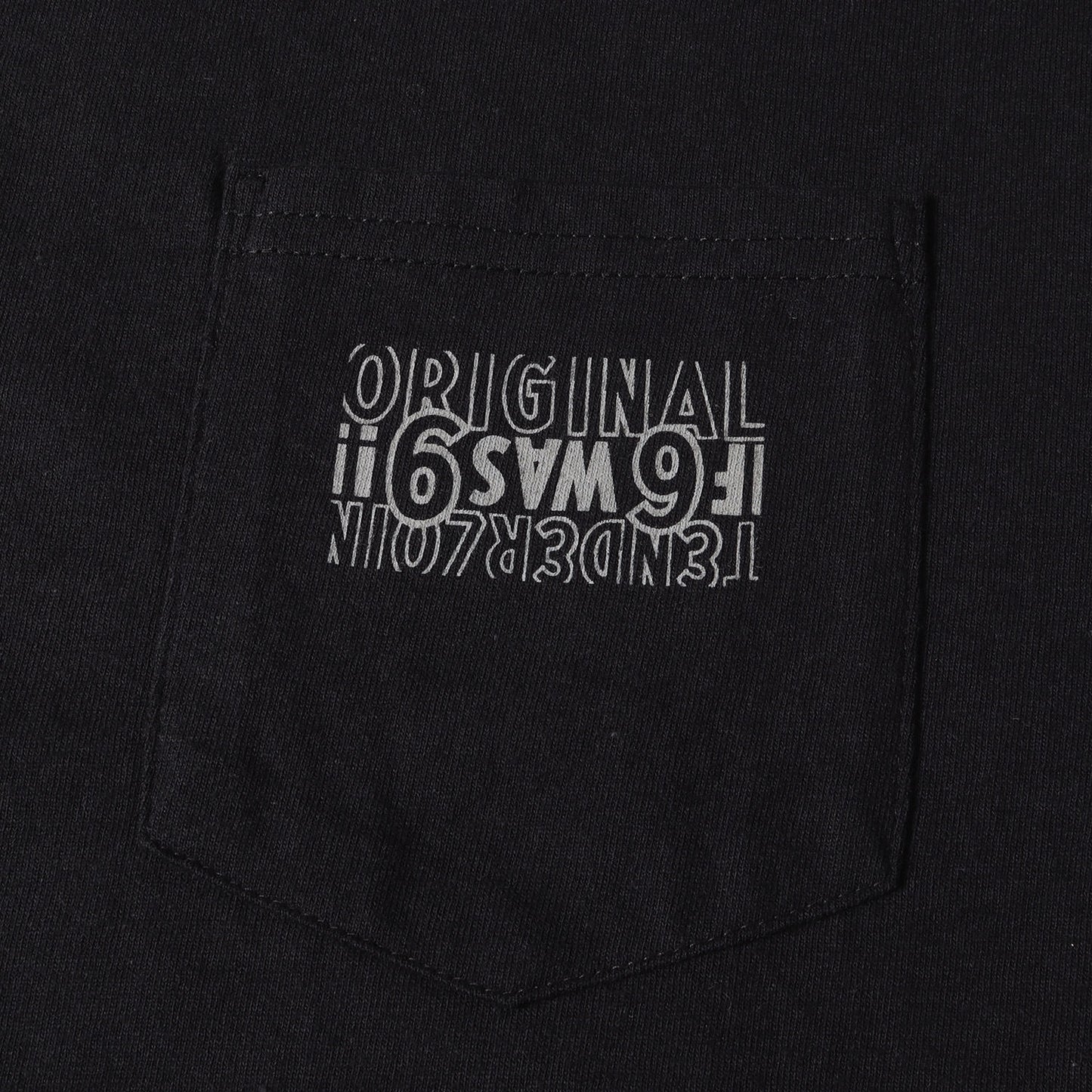 22SS グラフィックロゴ ロングスリーブ ポケット Tシャツ(LONG SLEEVE TEE 3A)