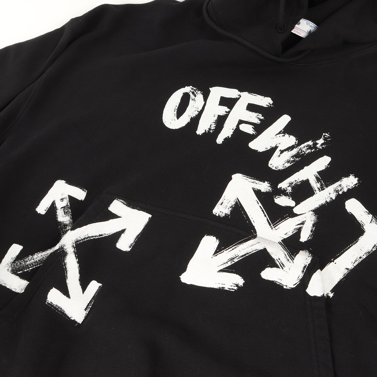 22AW ペンキロゴ オーバーサイズ スウェットパーカー(Script Hoodie)