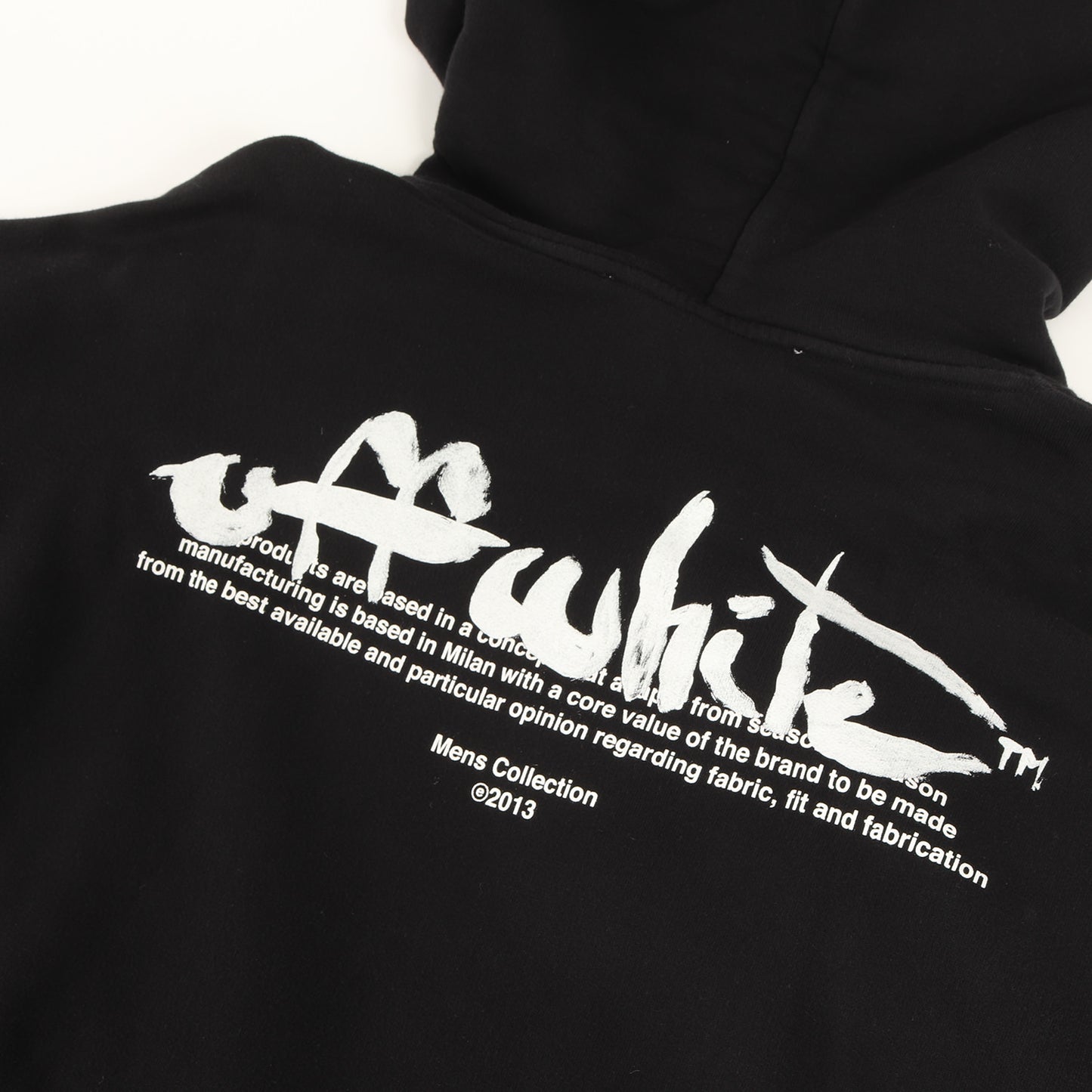22AW ペンキロゴ オーバーサイズ スウェットパーカー(Script Hoodie)