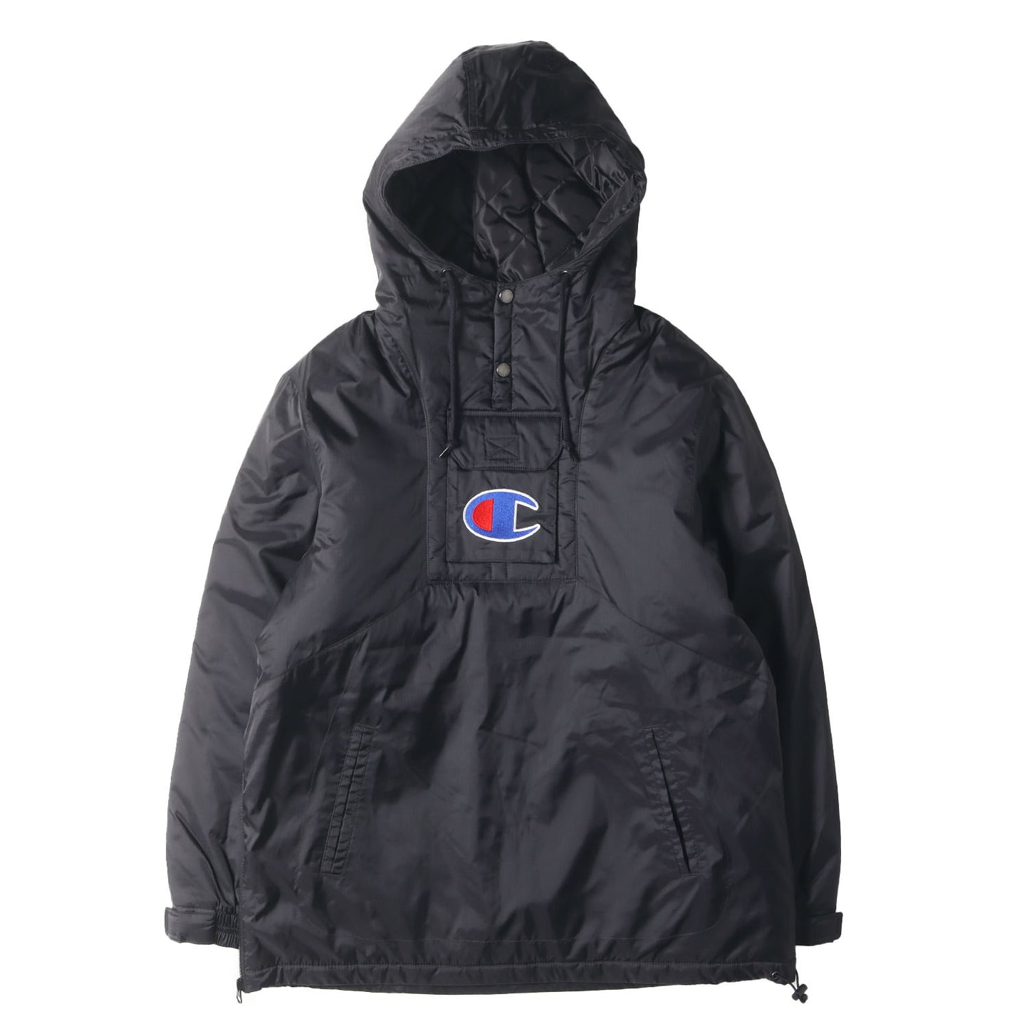 ×Champion 裏地キルティング プルオーバー ジャケット(Pullover Parka)