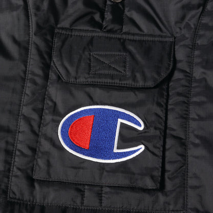×Champion 裏地キルティング プルオーバー ジャケット(Pullover Parka)