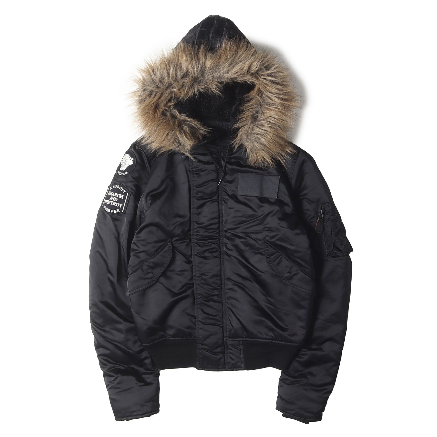 ヒステリックグラマー N-2B プリマロフト フライトジャケット メンズ