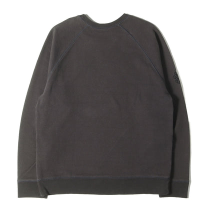 近年モデル Y Not ダガー刺繍 クルーネック スウェット(YNOT Vertical Logo Embroidery Sweat Shirt)
