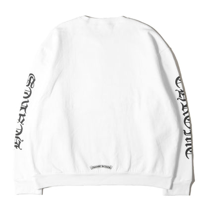 近年モデル ネックロゴ クルーネック スウェット(SWTSHRT PLVR)