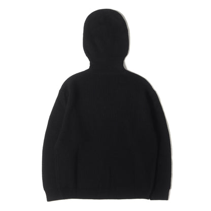 22AW スモールBOXロゴ バラクラバ / タートルネック ニット パーカー(Small Box Balaclava / Turtleneck Sweater)