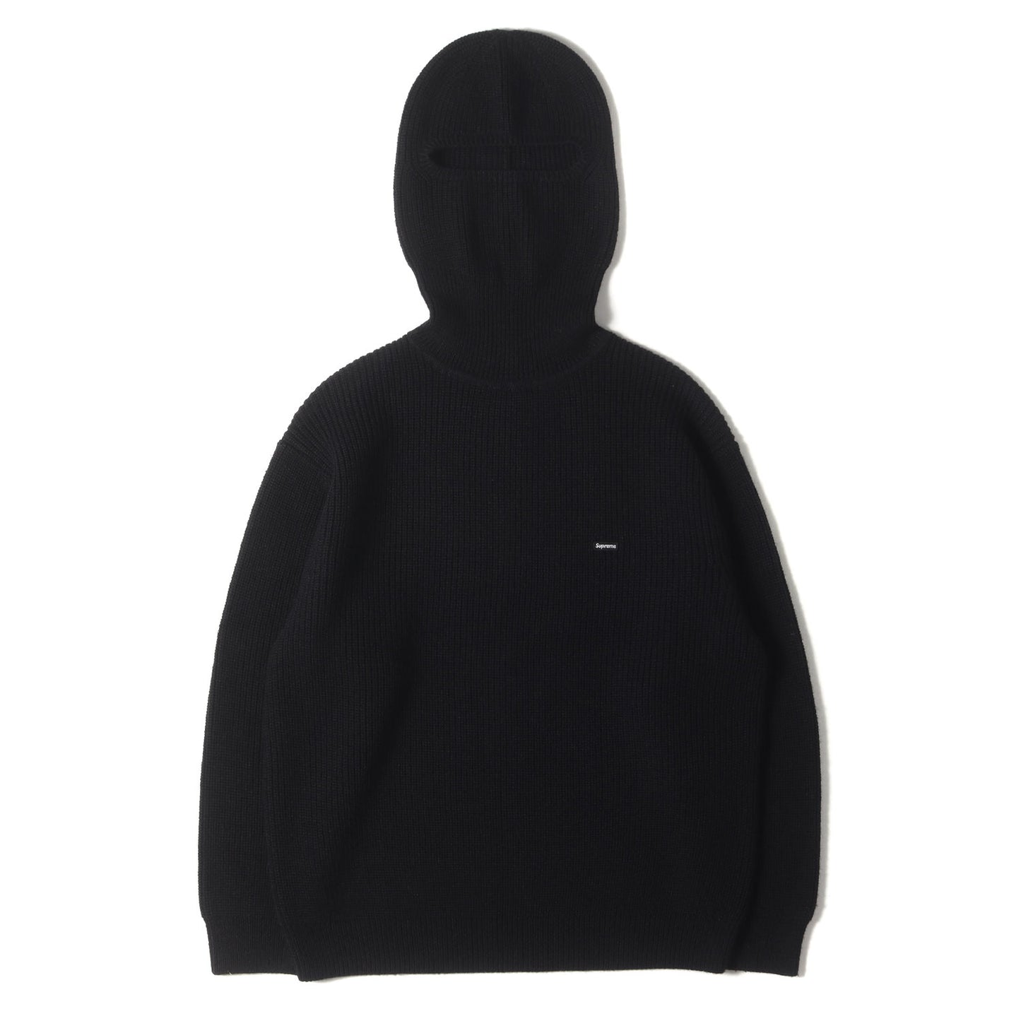 22AW スモールBOXロゴ バラクラバ / タートルネック ニット パーカー(Small Box Balaclava / Turtleneck Sweater)