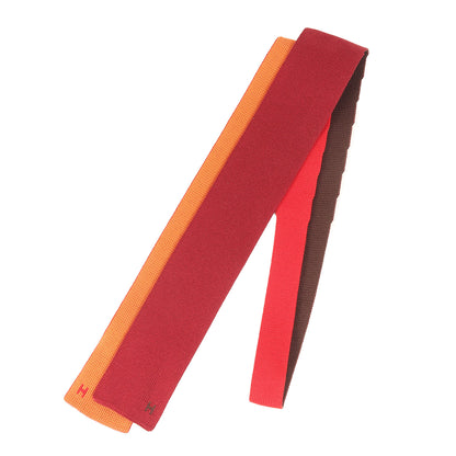 4way Hロゴ シルクニットキャトルタン スリム ニットタイ