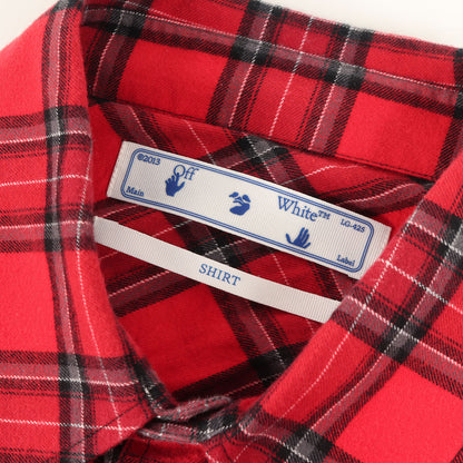 21SS アイコンプリント チェック フランネルシャツ(Diagram Print Tartan Check Shirt)
