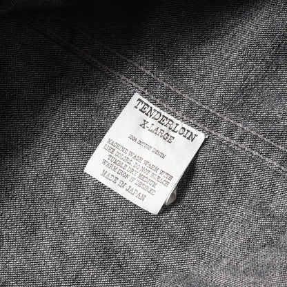 23SS ノーカラー デニム MA-1ジャケット(DENIM MA-1 DABO)