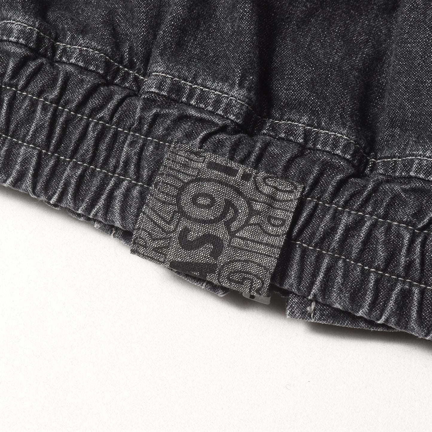 23SS ノーカラー デニム MA-1ジャケット(DENIM MA-1 DABO)