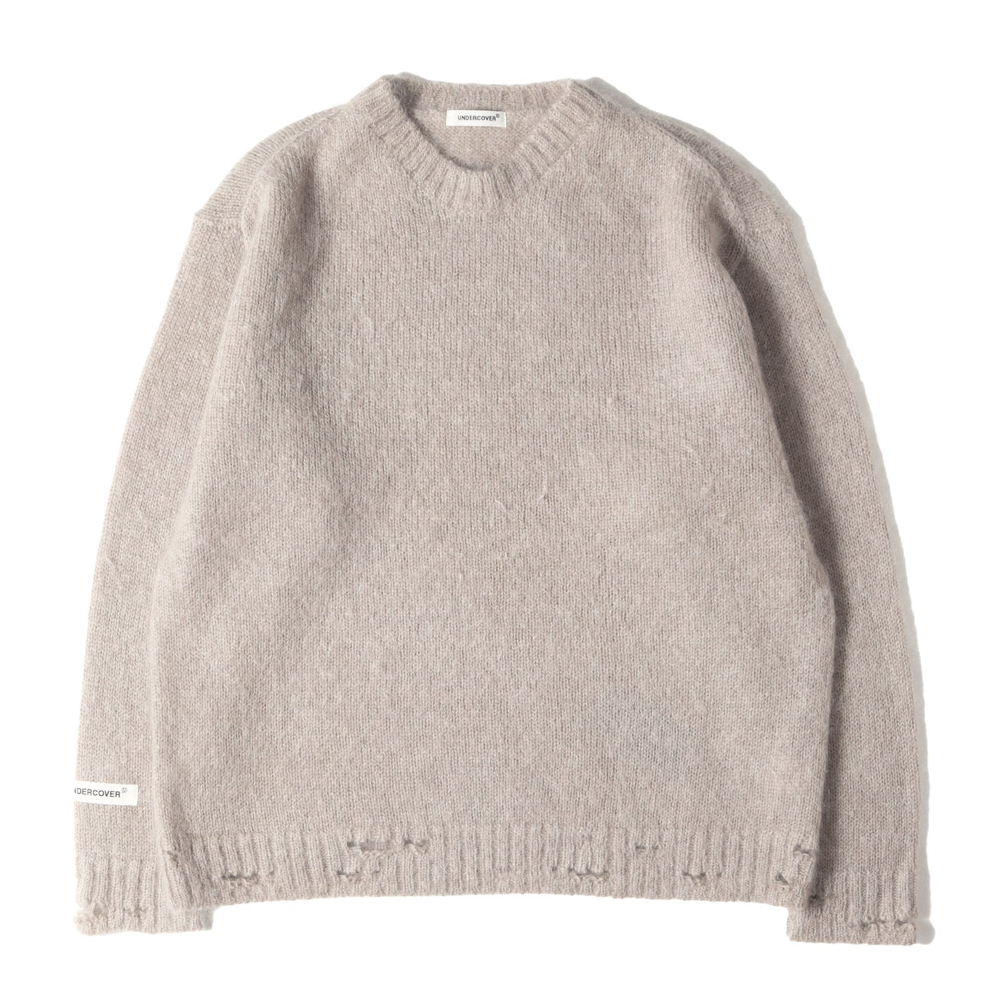 23AW ダメージ加工 モヘヤニット セーター