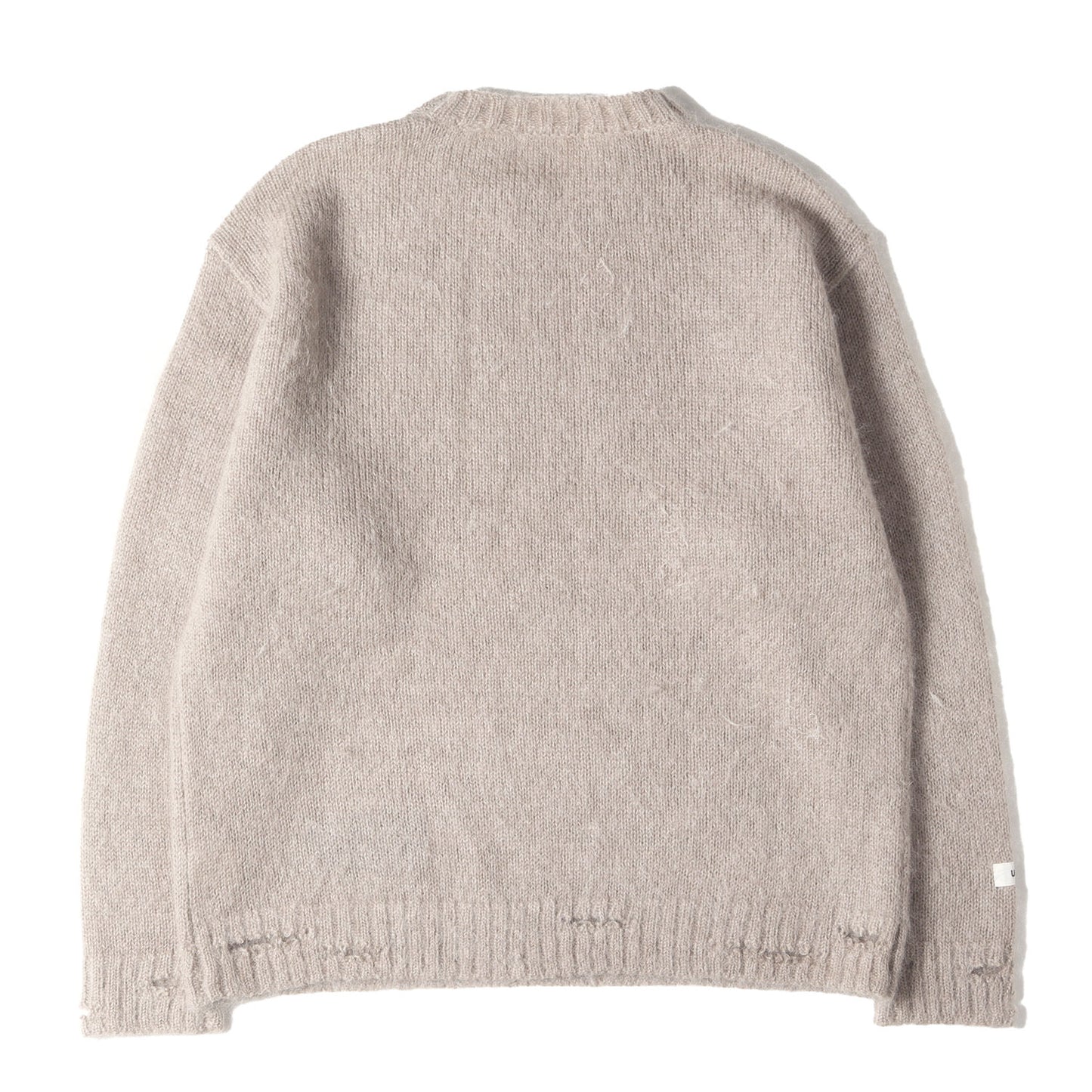 23AW ダメージ加工 モヘヤニット セーター