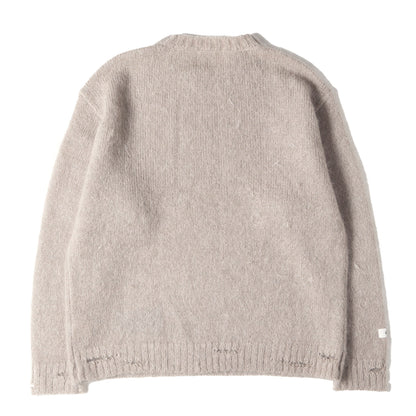 23AW ダメージ加工 モヘヤニット セーター