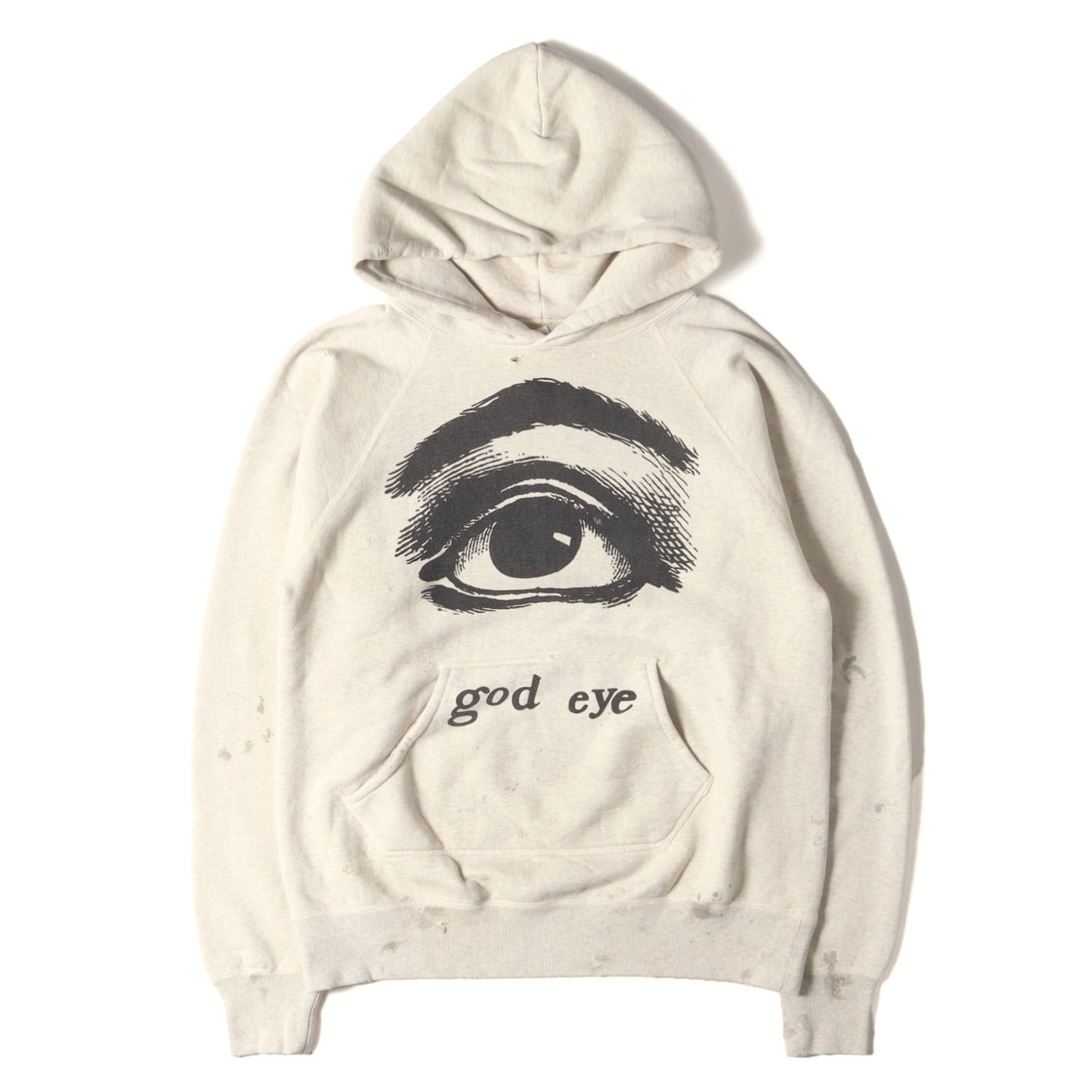 21SS ヴィンテージ加工 スウェットパーカー(HOODIE)