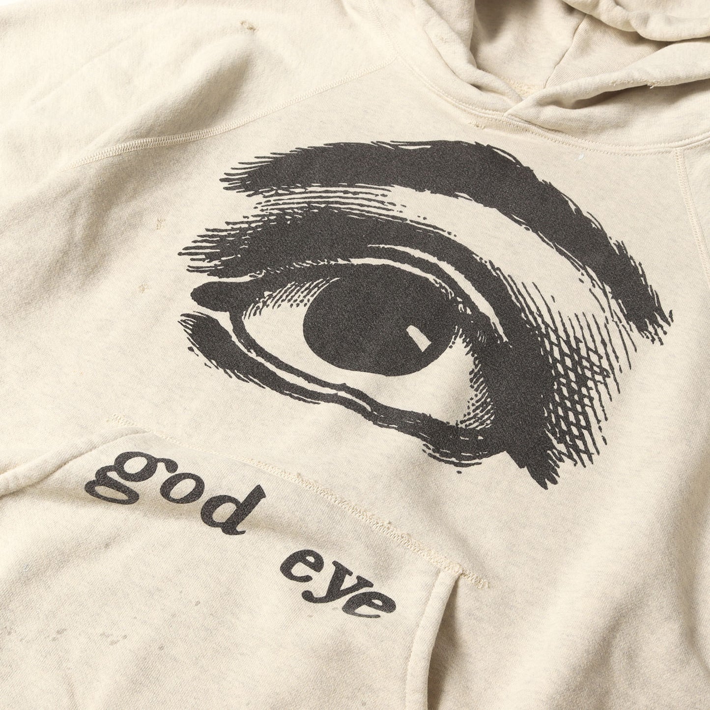 21SS ヴィンテージ加工 スウェットパーカー(HOODIE)