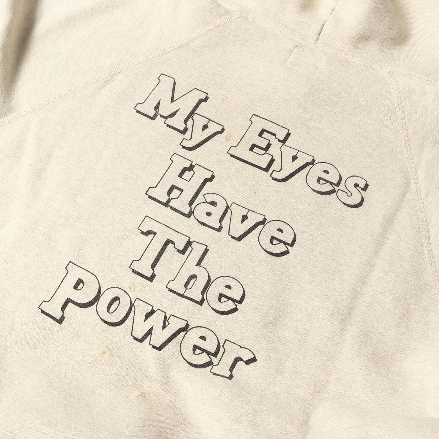 21SS ヴィンテージ加工 スウェットパーカー(HOODIE)