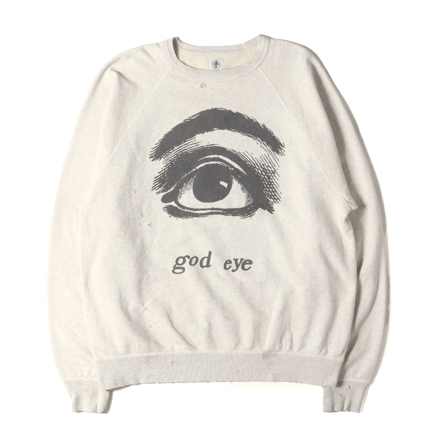 21SS ヴィンテージ加工 グラフィック スウェット(SWEAT SHIRT)