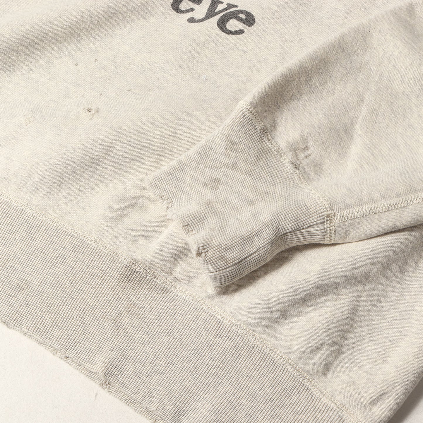 21SS ヴィンテージ加工 グラフィック スウェット(SWEAT SHIRT)