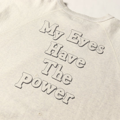 21SS ヴィンテージ加工 グラフィック スウェット(SWEAT SHIRT)